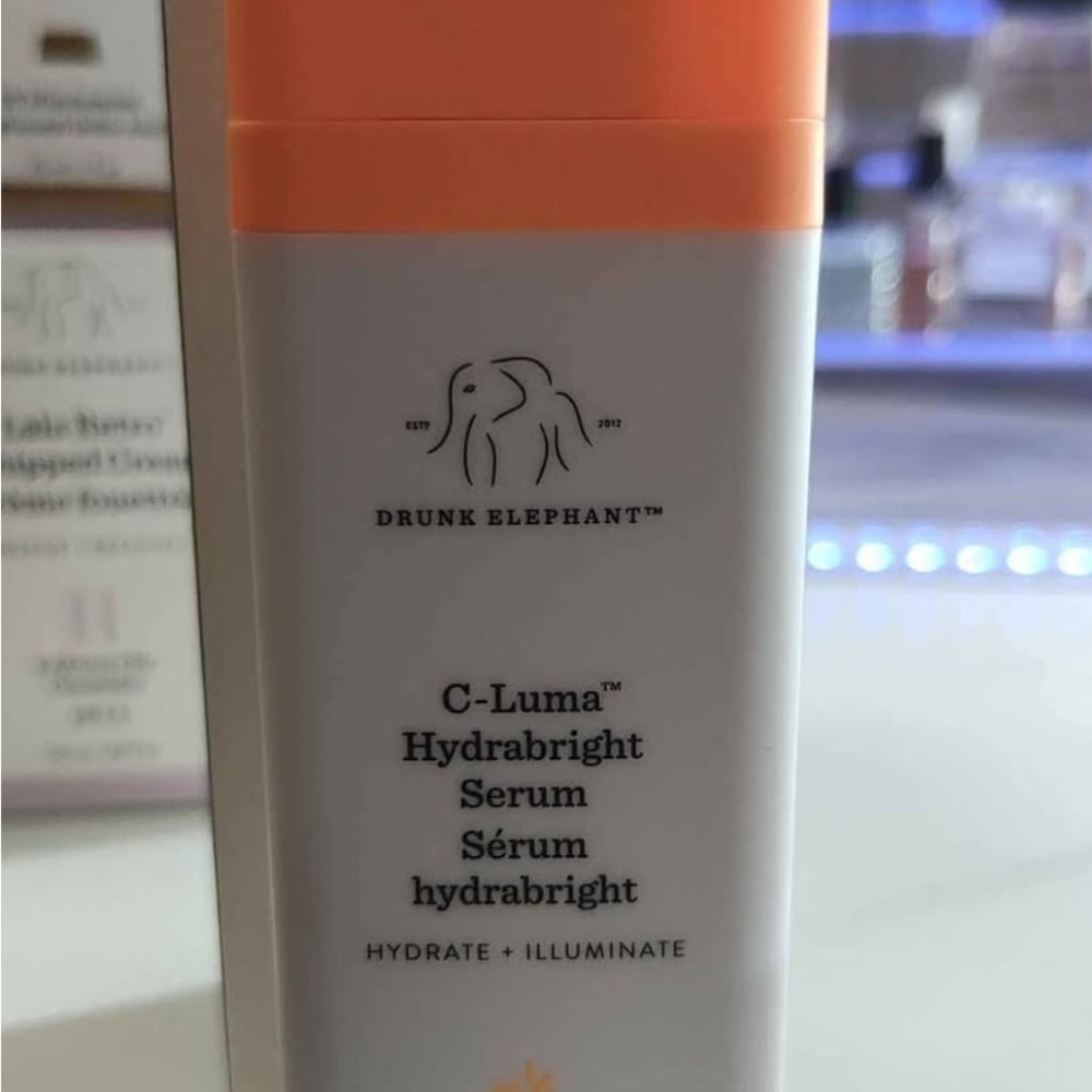 Drunk Elephant Orange and White Serum for Radiant Skin